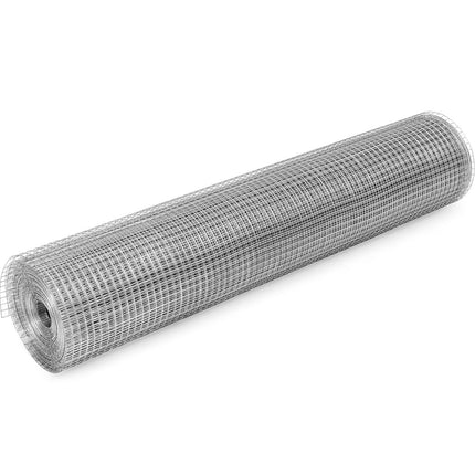 YES4PETS 1 x 20M Galvanised Wire Mesh Garden Pet Chicken Coop Fencing Bird Netting Mesh 2