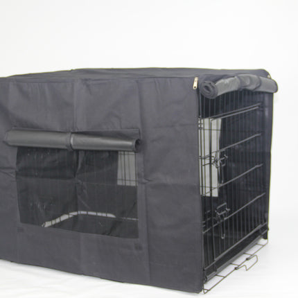 YES4PETS 30' Portable Foldable Dog Cat Rabbit Collapsible Crate Pet Cage with Cover