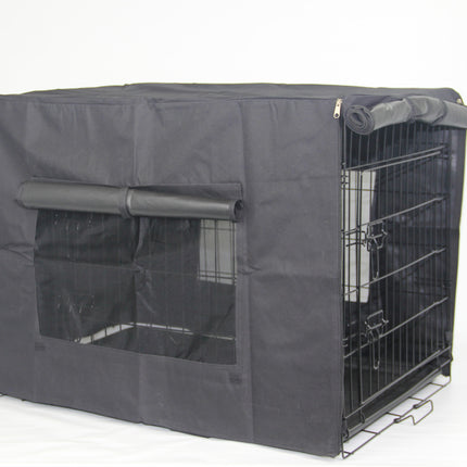 YES4PETS 30' Portable Foldable Dog Cat Rabbit Collapsible Crate Pet Cage with Cover Mat 2