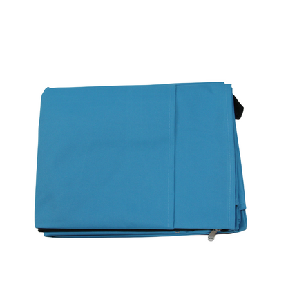 36' Portable Foldable Dog Cat Rabbit Collapsible Crate Pet Cage with Cover Mat Blue 5
