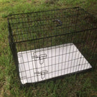 YES4PETS 36' Metal Collapsible Dog Cat Crate Cage Cat Carrier With Pet Mat