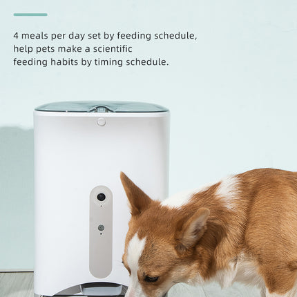Smart Automatic Pet Dog Cat Rabbit Feeder Smartphone Camera APP for iPhone Android 3