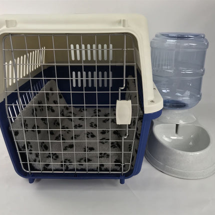 YES4PETS XL Dog Puppy Cat Crate Pet Carrier Cage W Mat & Water Dispenser 72x53x53cm 2