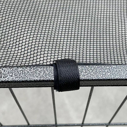 YES4PETS 80 cm Heavy Duty Pet Dog Puppy Cat Rabbit Exercise Playpen Fence With Cover 6