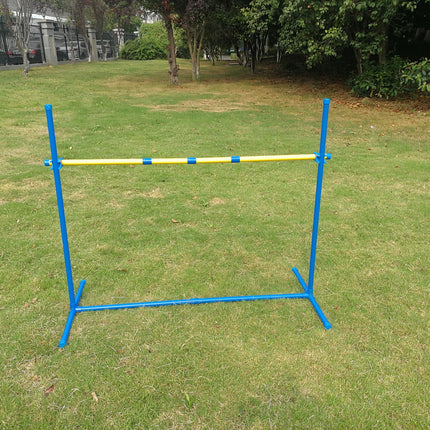 YES4PETS 4 x Portable Dog Puppy Training Practice Jump Bar  Poles Agility Post