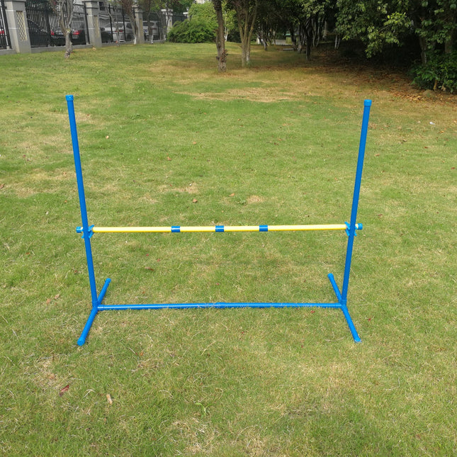 YES4PETS 4 x Portable Dog Puppy Training Practice Jump Bar  Poles Agility Post 2