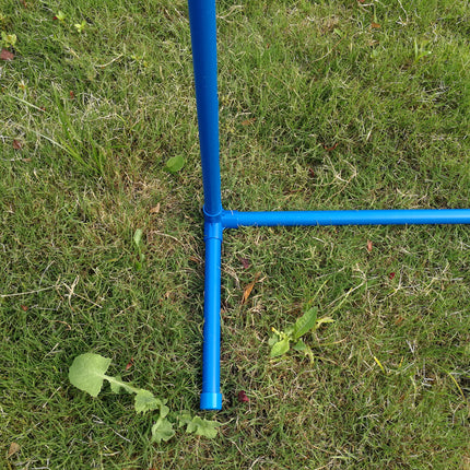 YES4PETS Portable Dog Puppy Training Practice Weave Poles Agility Post Set 3