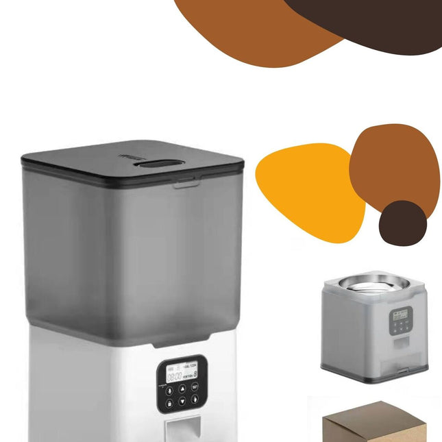YES4PETS 5.6L Visible Automatic Digital Pet Dog Cat Feeder Food Bowl Dispenser 2