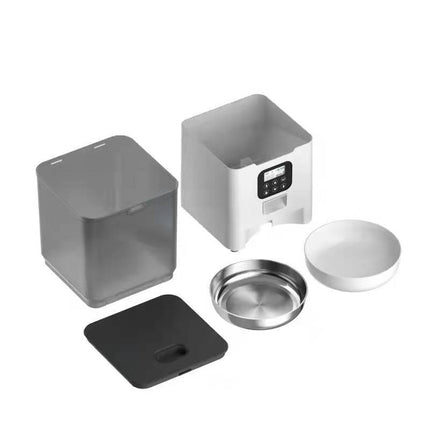 YES4PETS 5.6L Visible Automatic Digital Pet Dog Cat Feeder Food Bowl Dispenser 3