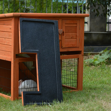 YES4PETS Double Storey Rabbit Hutch Guinea Pig Cage , Ferret cage W Pull Out Tray 6