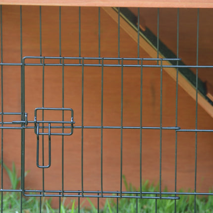 YES4PETS Double Storey Rabbit Hutch Guinea Pig Cage , Ferret cage W Pull Out Tray 7