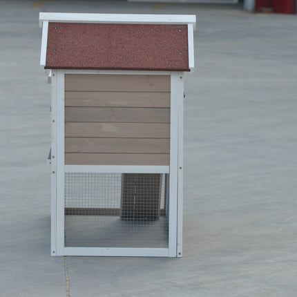 YES4PETS Rabbit Hutch Small  Ferret Guinea Pig Cage Hen Chook Cat Kitten House 6