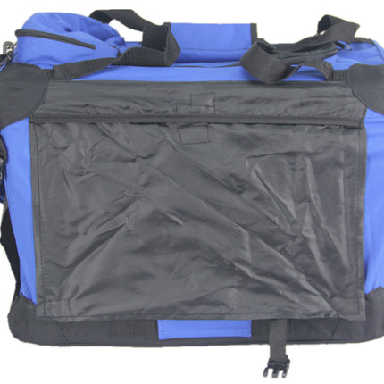 YES4PETS XXL Foldable Soft Dog Cat Puppy Crate Carrier With Curtain-Blue 2
