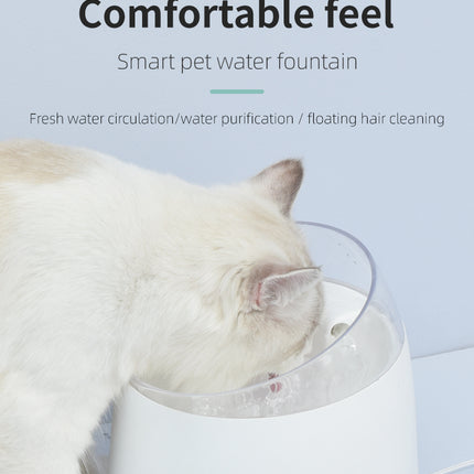 Electric Pet Dog Cat Water Fountain Automatic Self-Clean Water Fountain 1.5L 2