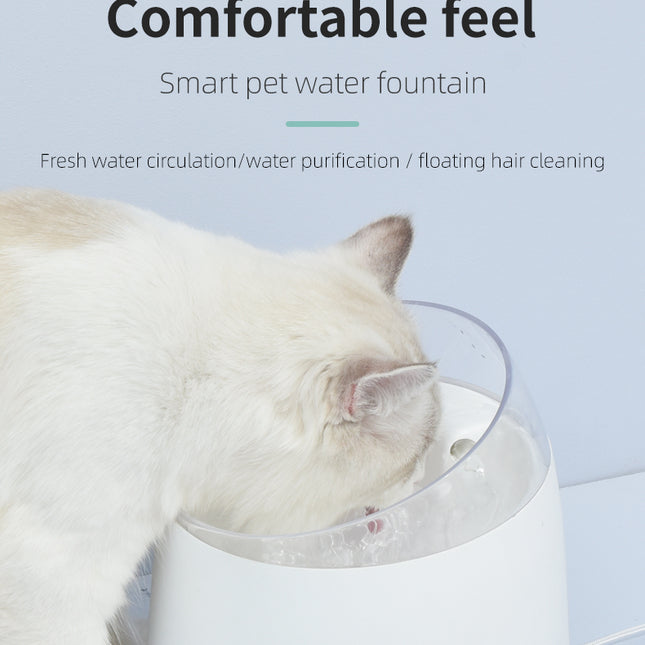 Electric Pet Dog Cat Water Fountain Automatic Self-Clean Water Fountain 1.5L 2
