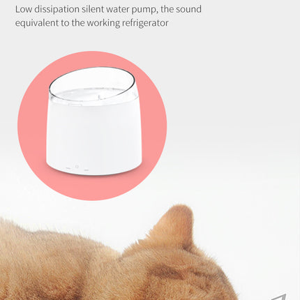 Electric Pet Dog Cat Water Fountain Automatic Self-Clean Water Fountain 1.5L 11