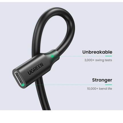 UGREEN 10387 USB-C Extension Cable 1M 3