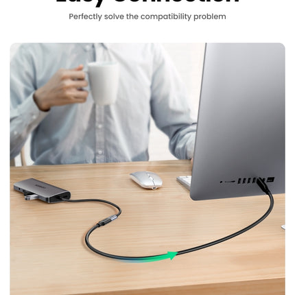 UGREEN 10387 USB-C Extension Cable 1M 10