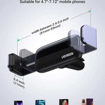 UGREEN 10422 Vehicle Air Vent Phone Holder 4