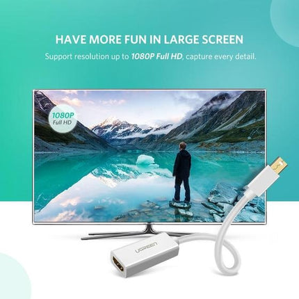 UGREEN 10461 Mini DP to HDMI Adapter Black 4
