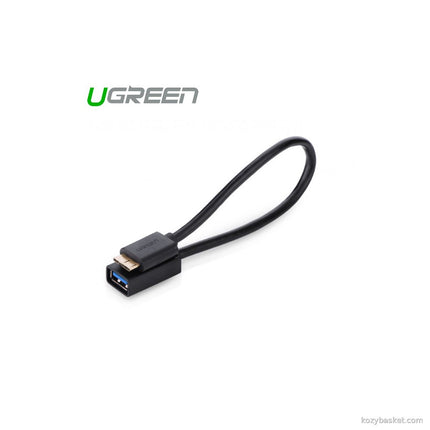UGREEN Micro USB 3.0 OTG Cable For Samsung Note 3/S4/S5 - Black (10816)