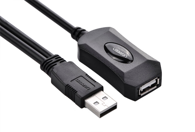UGREEN USB 2.0 Active Extension Cable with USB Power 5M (20213) 2