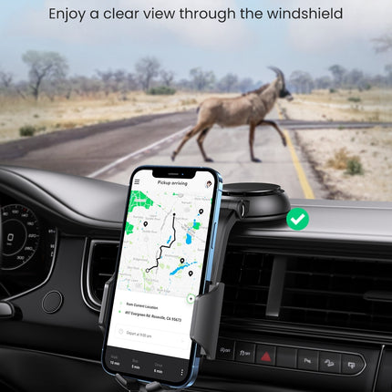 UGREEN 20473 Waterfall-Shaped Suction Cup Phone Mount 3
