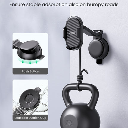 UGREEN 20473 Waterfall-Shaped Suction Cup Phone Mount 4