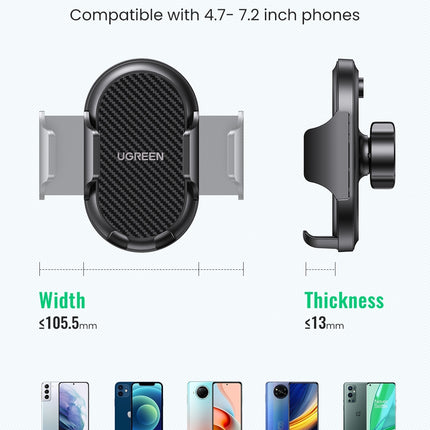 UGREEN 20473 Waterfall-Shaped Suction Cup Phone Mount 7