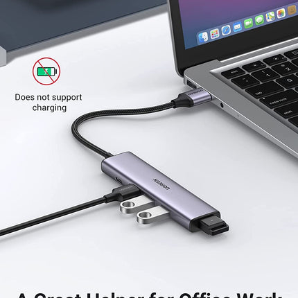 UGREEN 20805 USB 3.0 4-Port Hub with USB-C Power Port 5