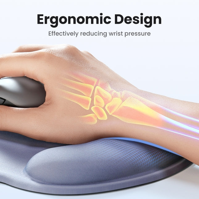 UGREEN 25243 Ergonomic Mouse Pad with Wrist Rest Green 2