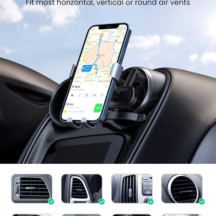 UGREEN 30401 Gravity Car Air Vent Mount 7