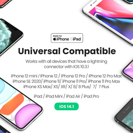 UGREEN 30759 iPhone 8-pin to 3.5mm Headphone Adapter 5