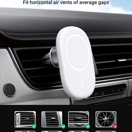 UGREEN 40117 Magnetic Wireless Car Charger 7