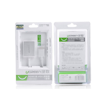 UGREEN HDMI to VGA & 3.5MM Audio / Mirco USB converter (40212) 3