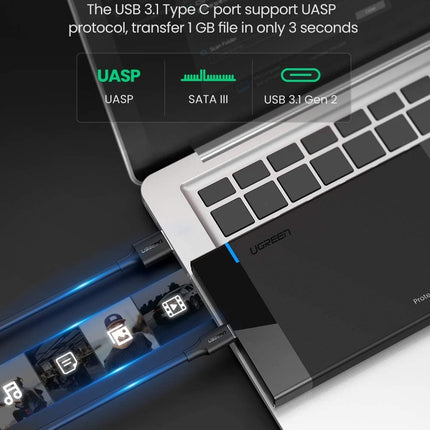 UGREEN USB-C 2.5-inch Hard Drive Box 50743 3