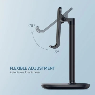 UGREEN 60324 Adjustable Desktop Phone Stand (Black) 2