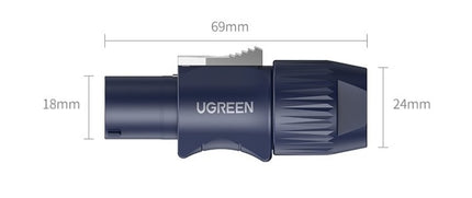 UGREEN 60380 C-NL4FC Speaker Connector 2