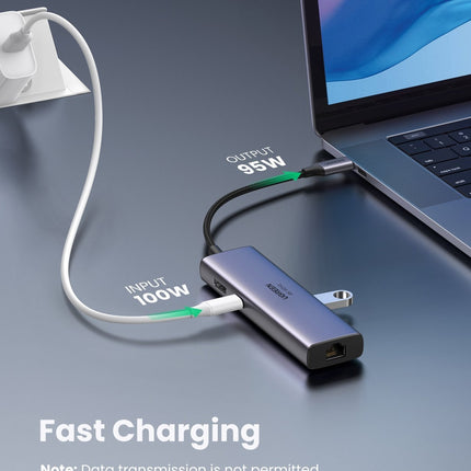 UGREEN 60515 USB-C to HDMI/Ethernet Adapter with Card Reader 8