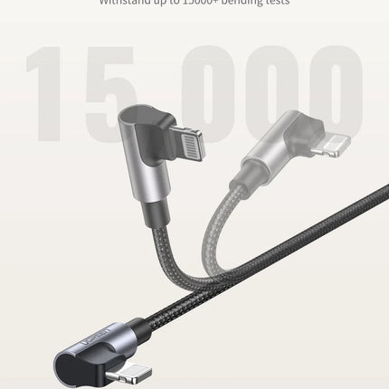UGREEN 60763 90 Degree USB-C to iPhone 8-pin Cable 1M 5