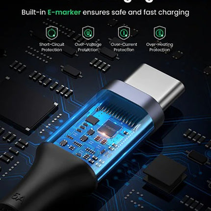 UGREEN 70427 USB-C to USB-C PD Fast Charging Cable 1M 5