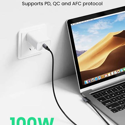 UGREEN 70643 USB-C to Angle USB-C Cable 1M 2