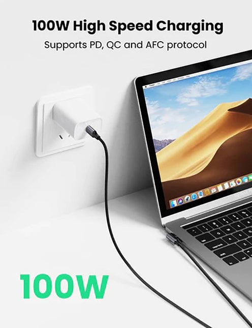 UGREEN 70645 USB-C to Angle USB-C Cable 2M 2