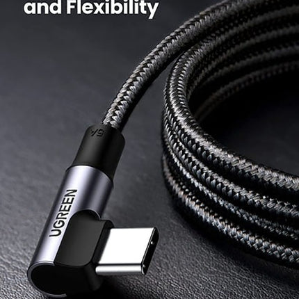 UGREEN 70645 USB-C to Angle USB-C Cable 2M 5