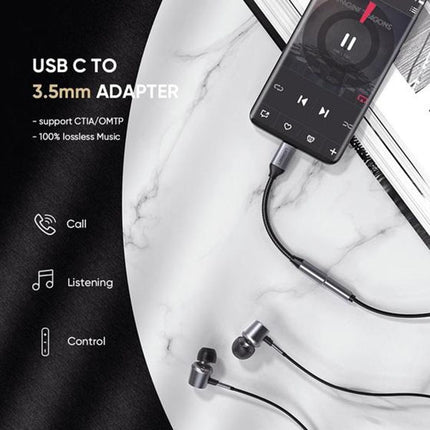 UGREEN 80154 USB-C to 3.5mm Headphone Adapter 2