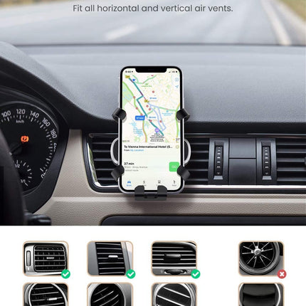 UGreen Gravity Phone Holder for Car (80539) 3