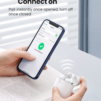 UGREEN 80652 T2 Wireless Earbuds White 4