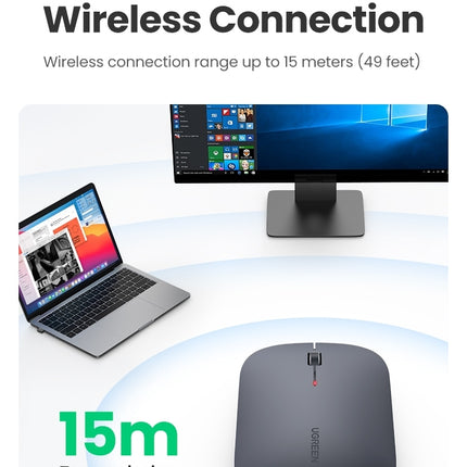 UGREEN 90373 Slim 2.4G Wireless Mouse 2