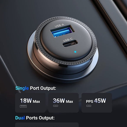 UGREEN 90645 63W USB-C Car Charger 4