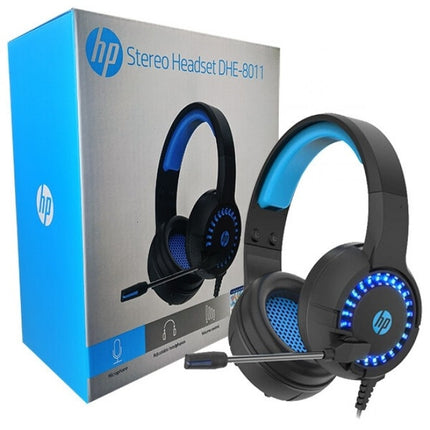 HP DHE-8011UM USB + 3.5mm with LED Stereo Gaming Headset 5